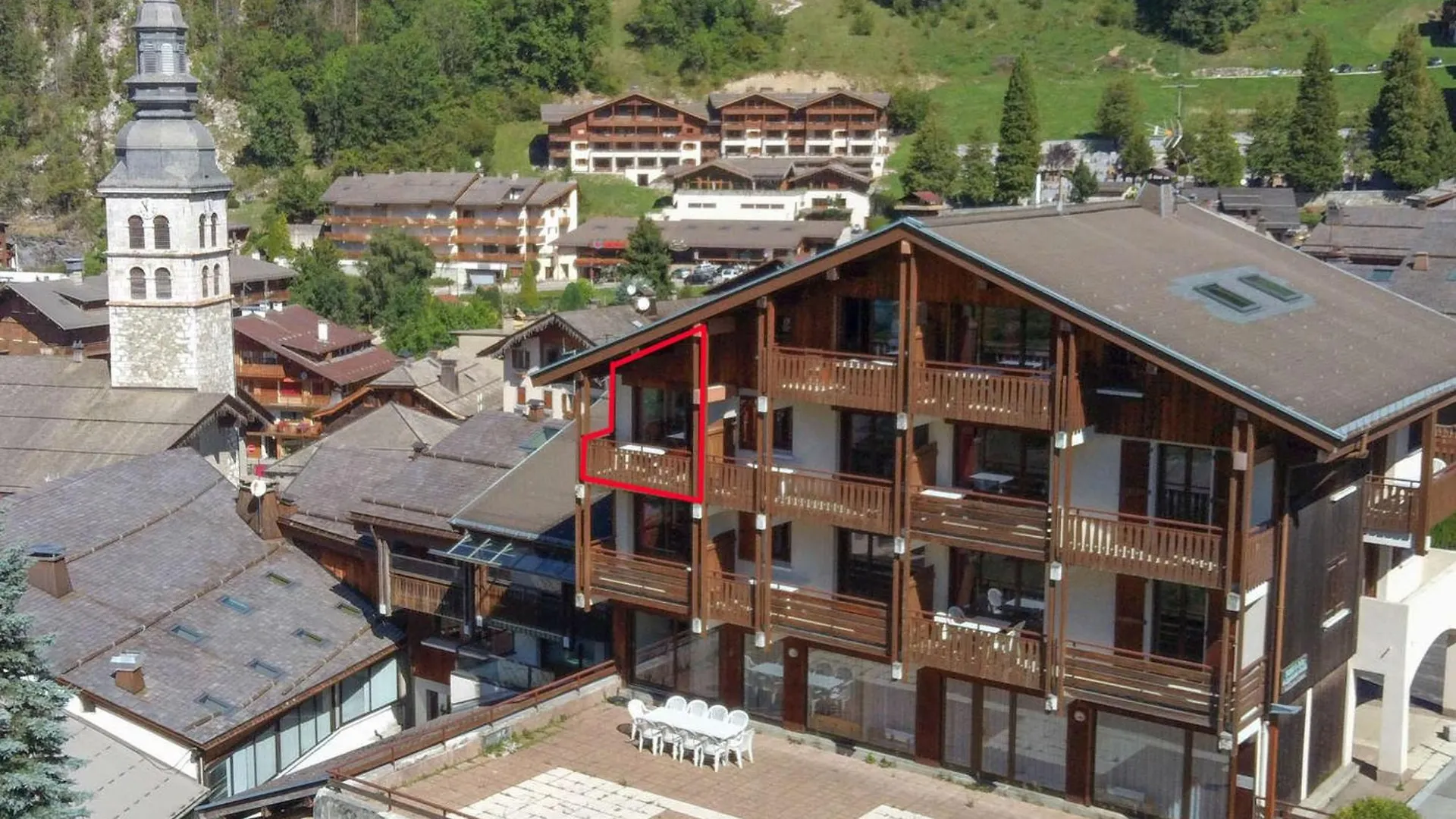 Lägenhet La Clusaz: Apt Pour 8 Pers, 2 Chambres, Parking, Wifi, Animaux - Fr-1-818-26 Frankrike
